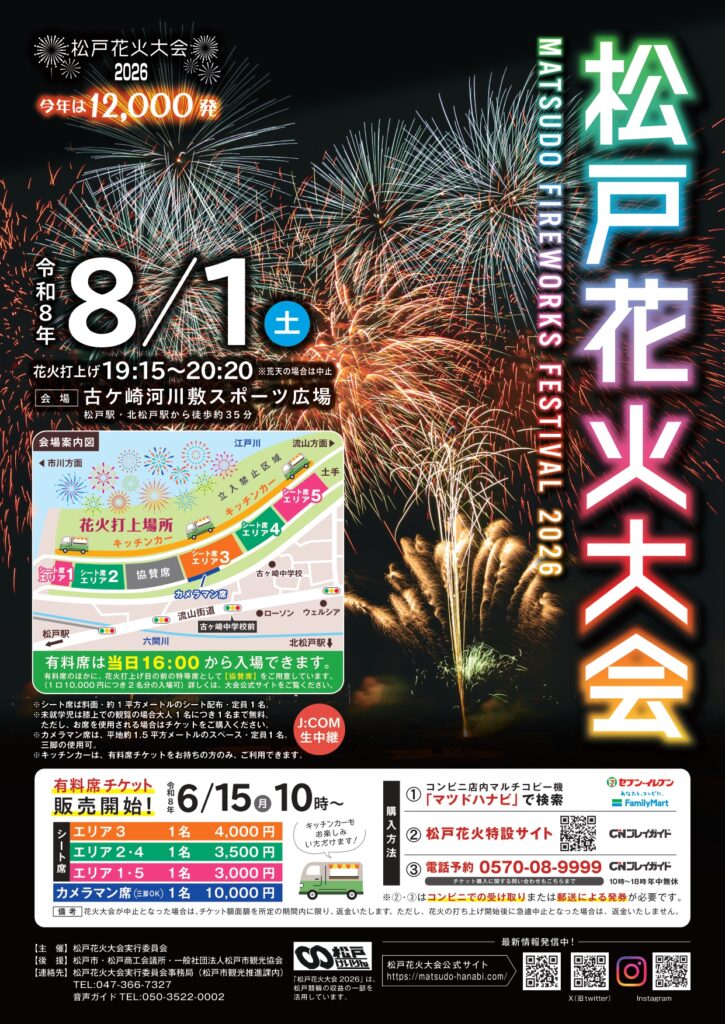 松戸花火大会2026