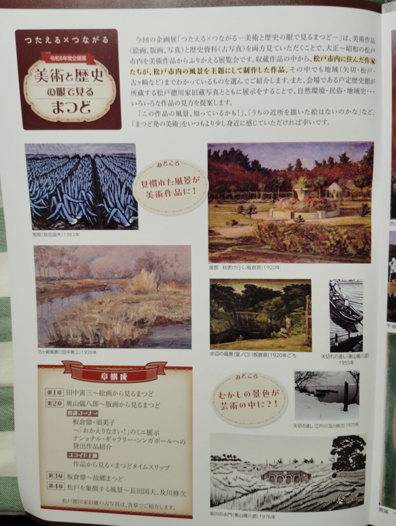 戸定歴史館「美術と歴史の眼で見るまつど」展