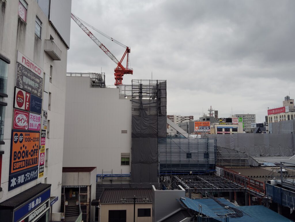 松戸駅ビル改良工事 2026年5月6日