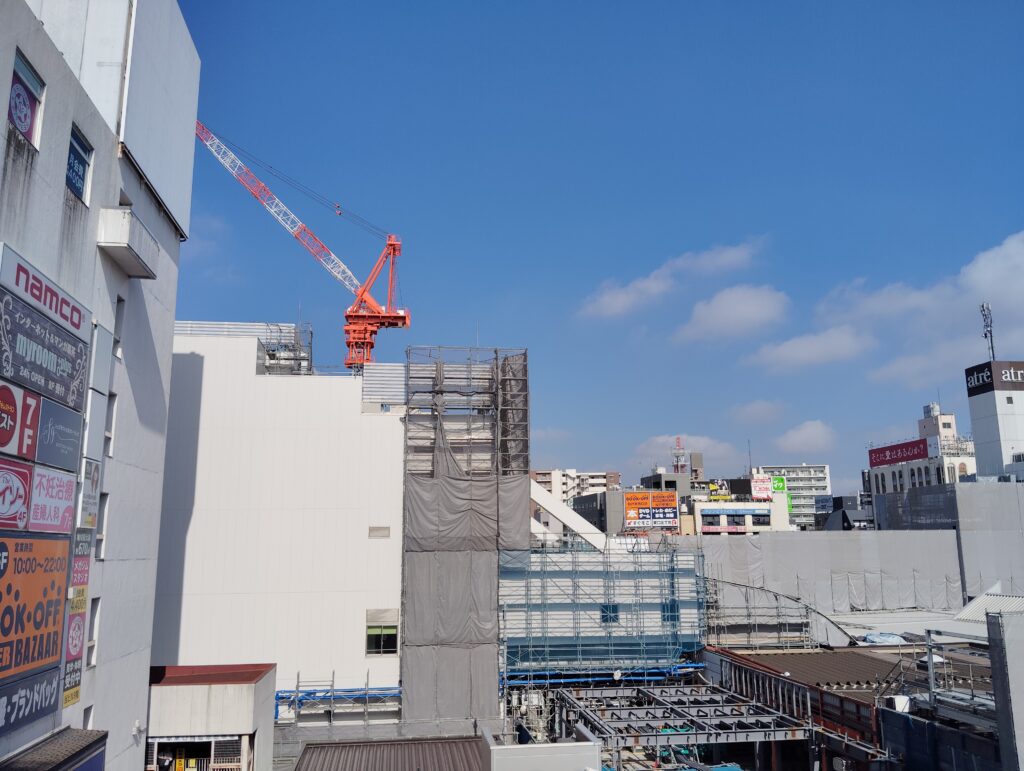 松戸駅ビル改良工事 2026年5月7日
