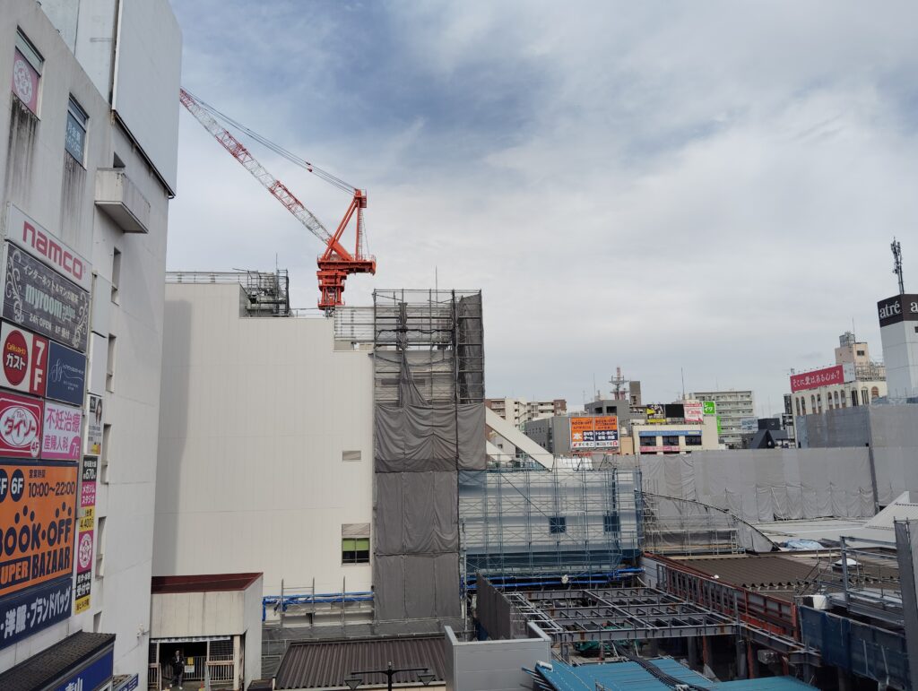 松戸駅ビル改良工事 2026年5月8日
