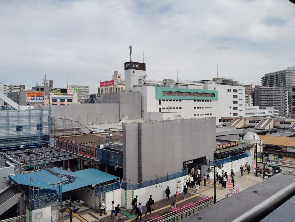 松戸駅ビル改良工事 2026年5月8日
