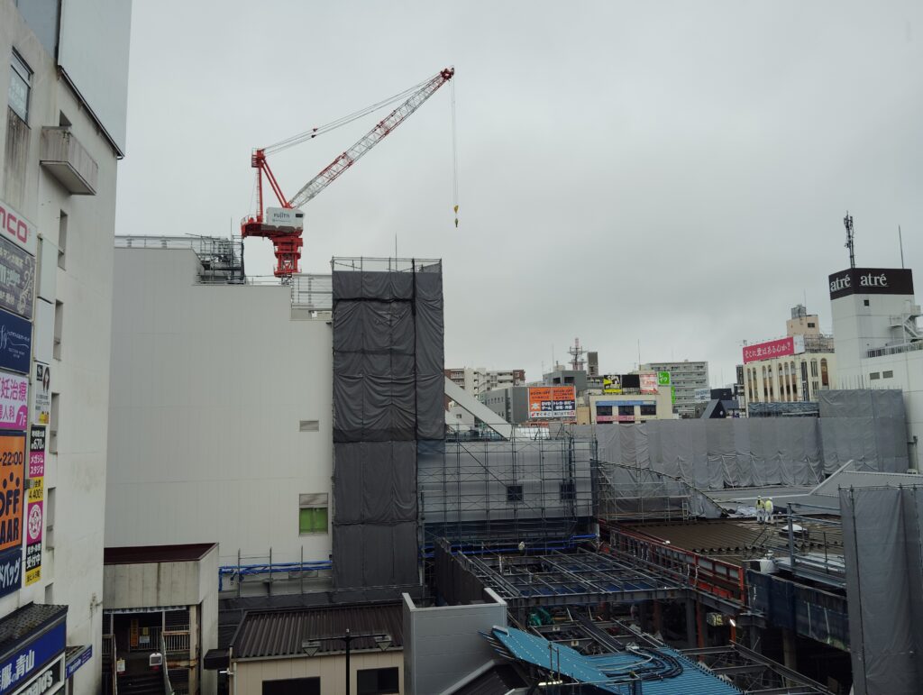 松戸駅ビル改良工事 2026年5月21日