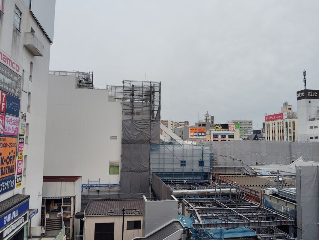 松戸駅ビル改良工事　2026年6月2日