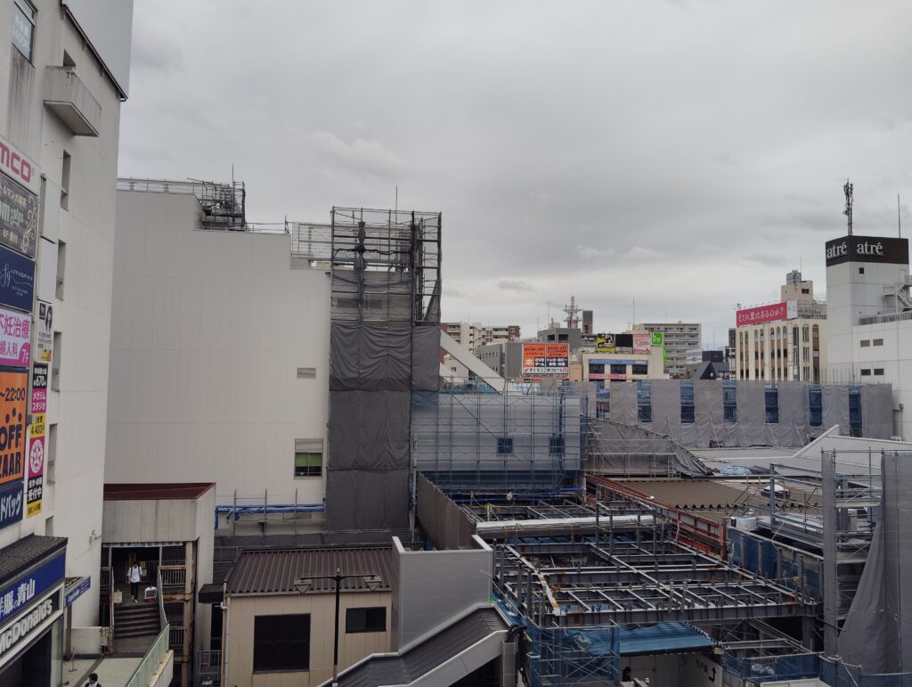 松戸駅ビル改良工事　2026年6月4日