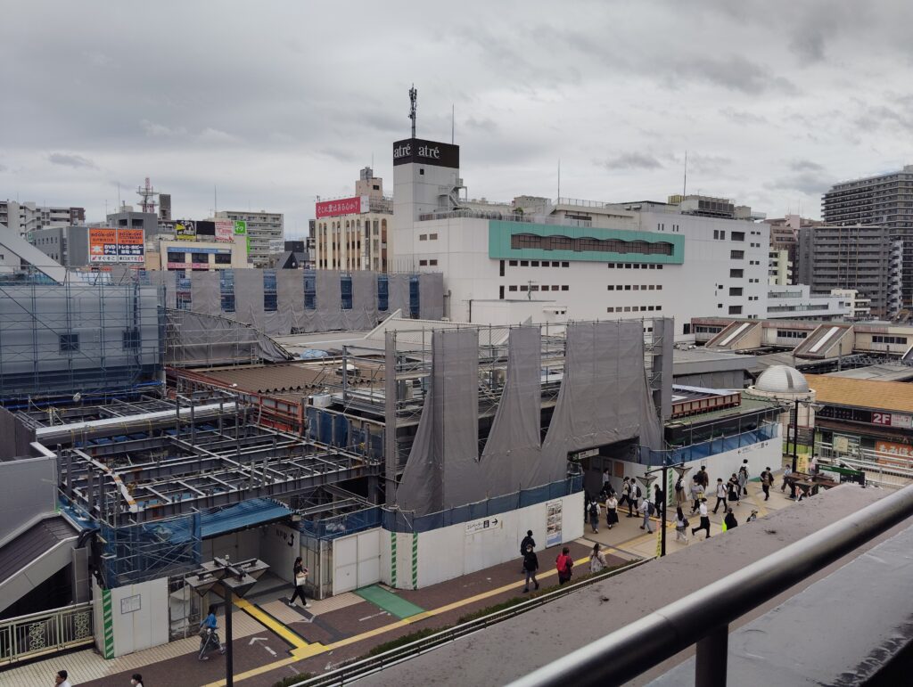 松戸駅ビル改良工事　2026年6月4日