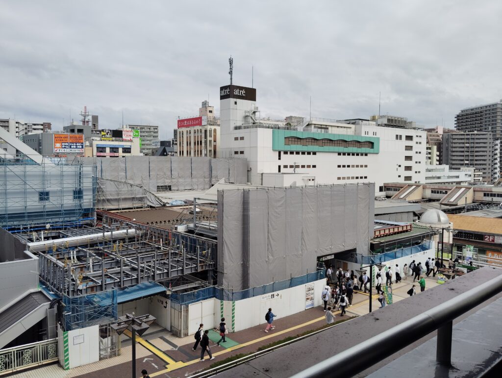 松戸駅ビル改良工事　2026年6月5日