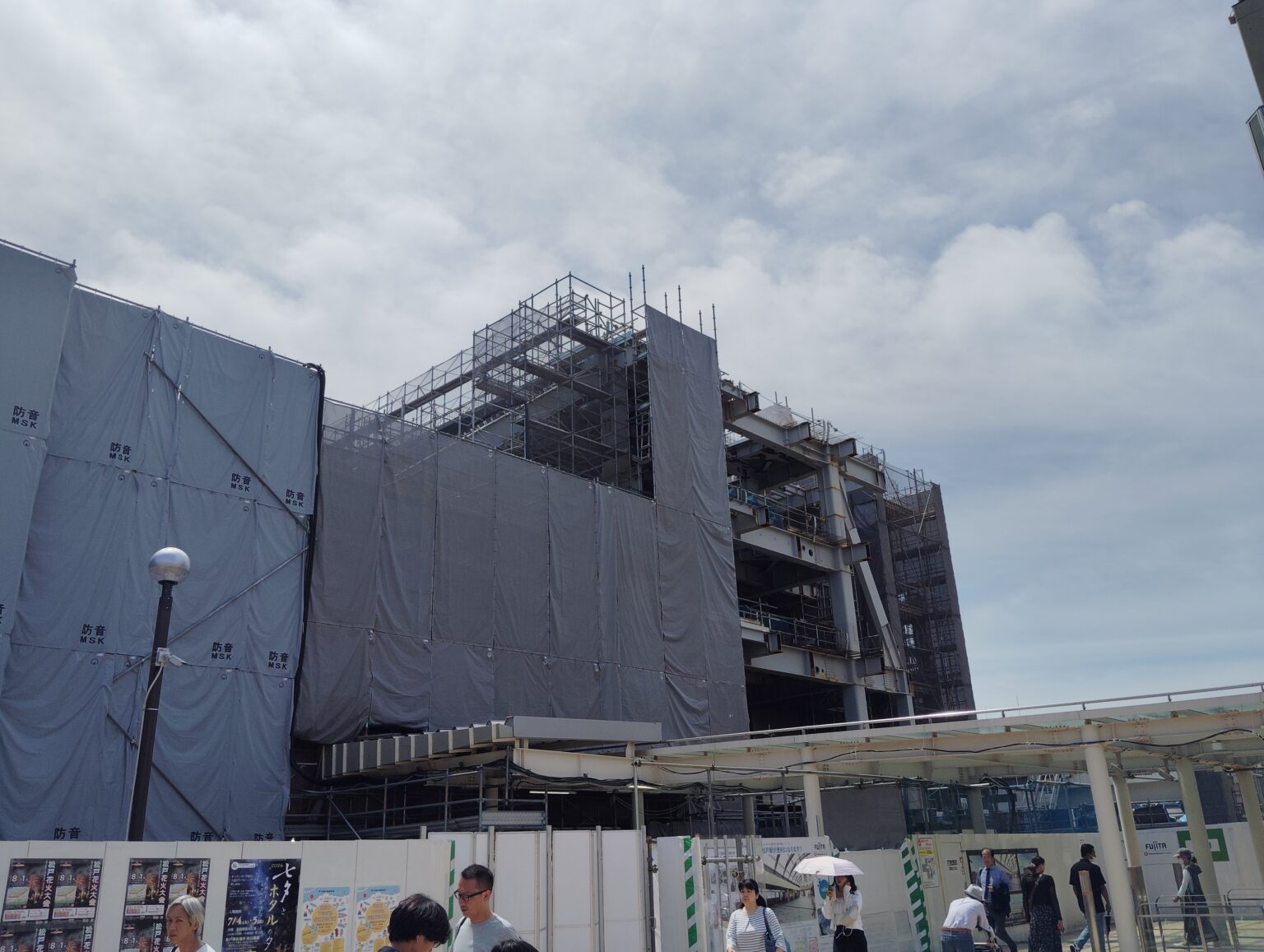 松戸駅ビル改良工事　2026年6月16日