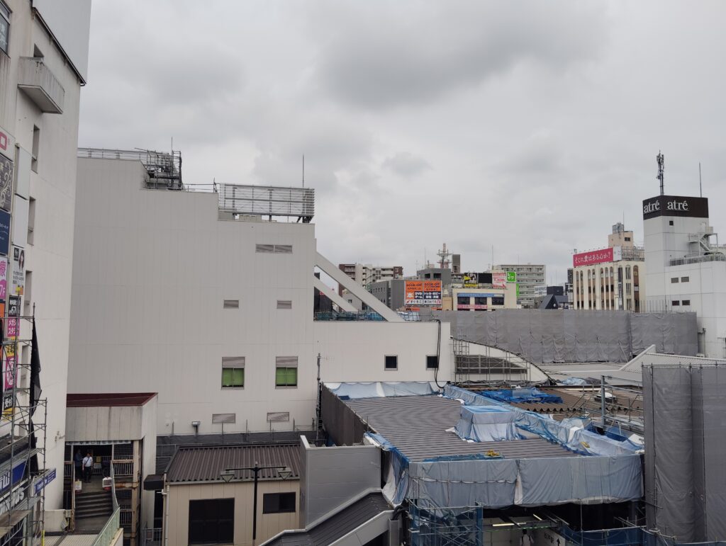 松戸駅ビル改良工事　2026年7月7日