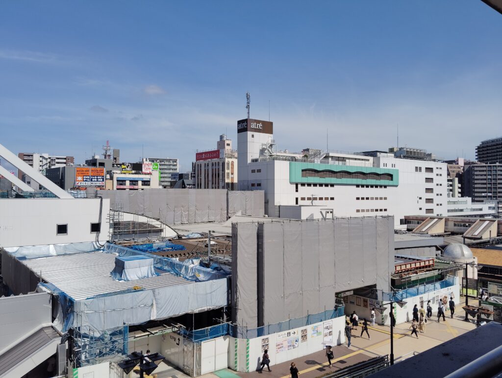 松戸駅ビル改良工事　2026年7月8日