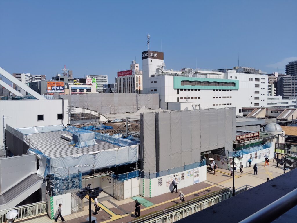 松戸駅ビル改良工事　2026年7月23日