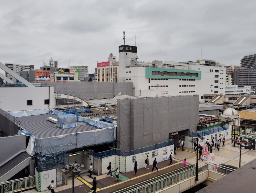 松戸駅ビル改良工事　2026年7月28日