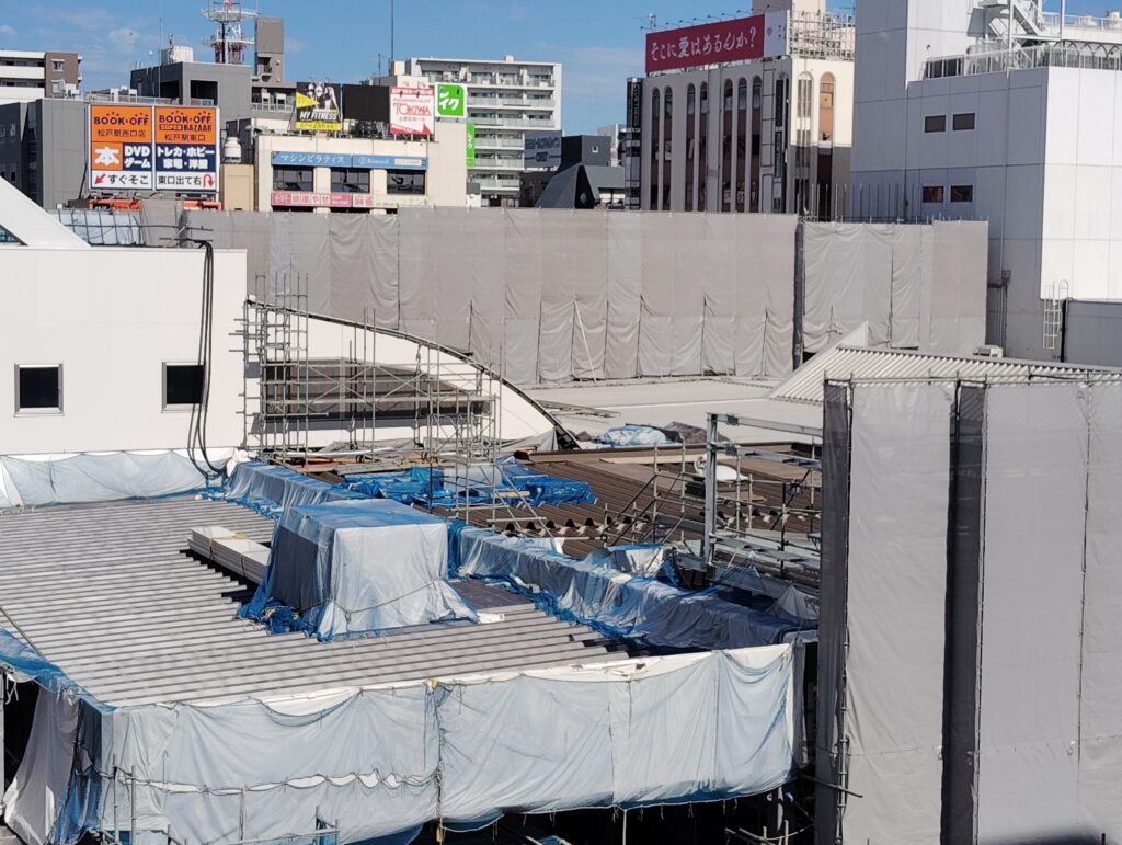 松戸駅ビル改良工事　2026年7月29日