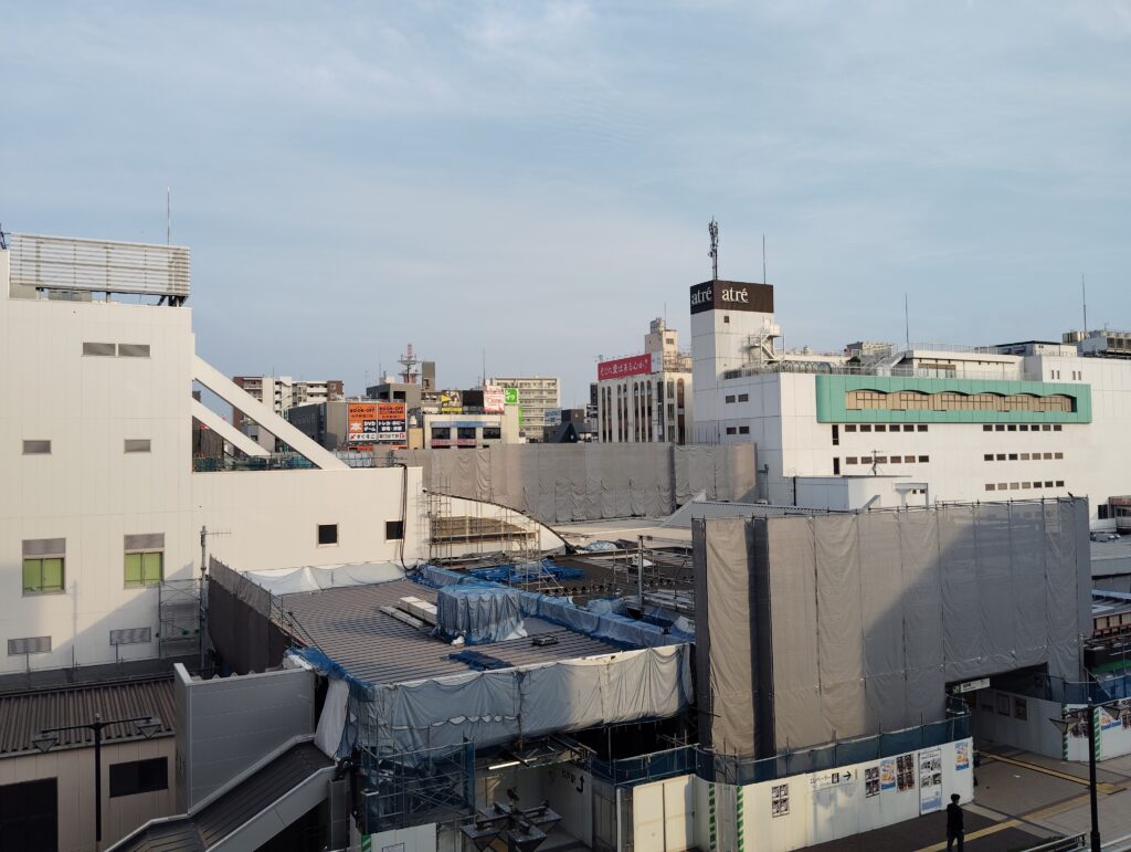 松戸駅ビル改良工事　2026年8月1日