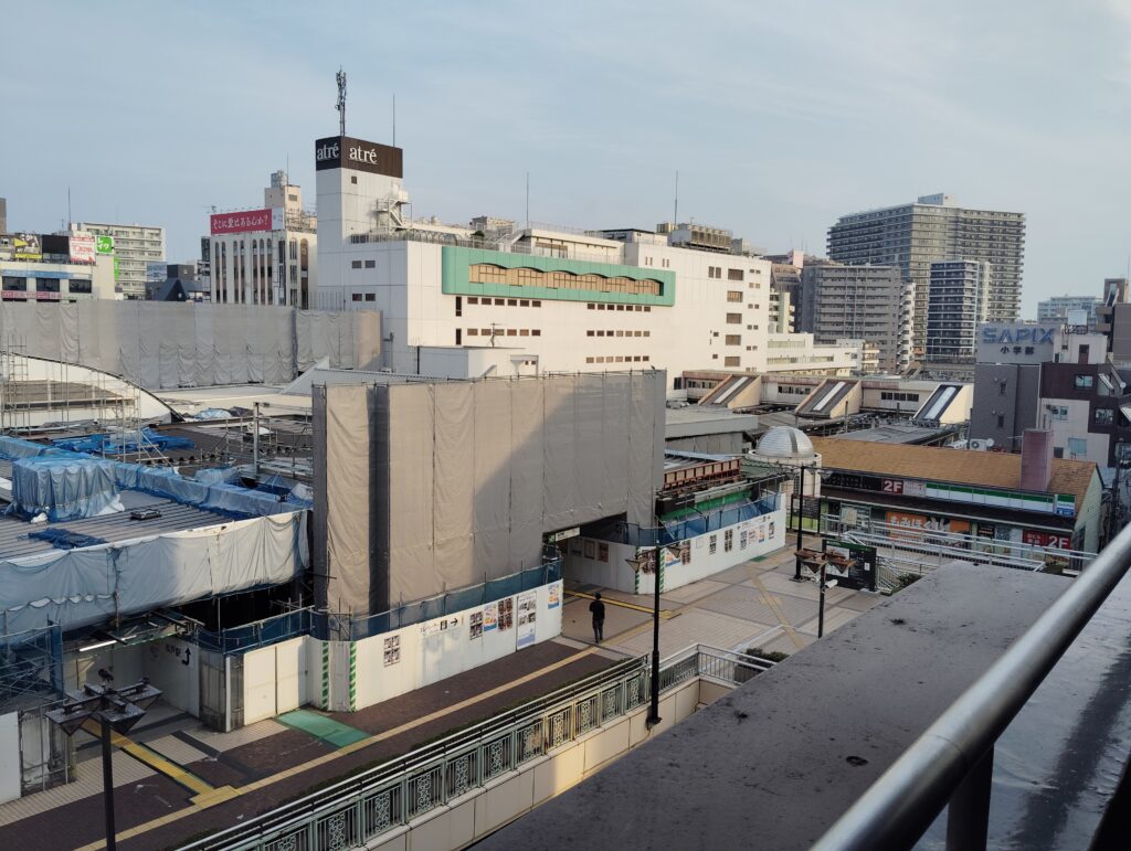 松戸駅ビル改良工事　2026年8月1日