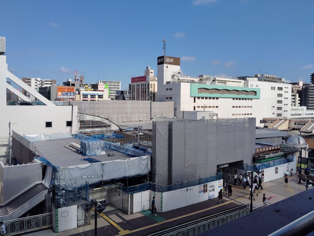 松戸駅ビル改良工事　2026年8月4日