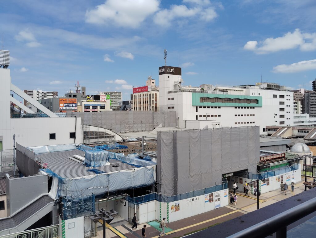 松戸駅ビル改良工事　2026年8月5日