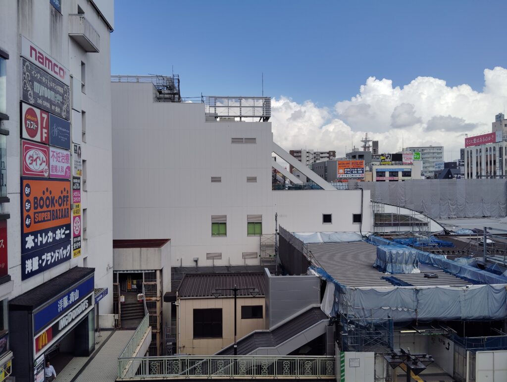 松戸駅ビル改良工事　2026年8月7日