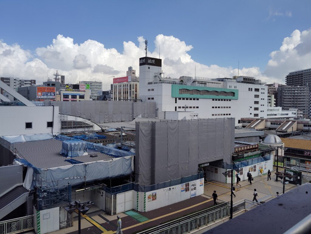 松戸駅ビル改良工事　2026年8月7日