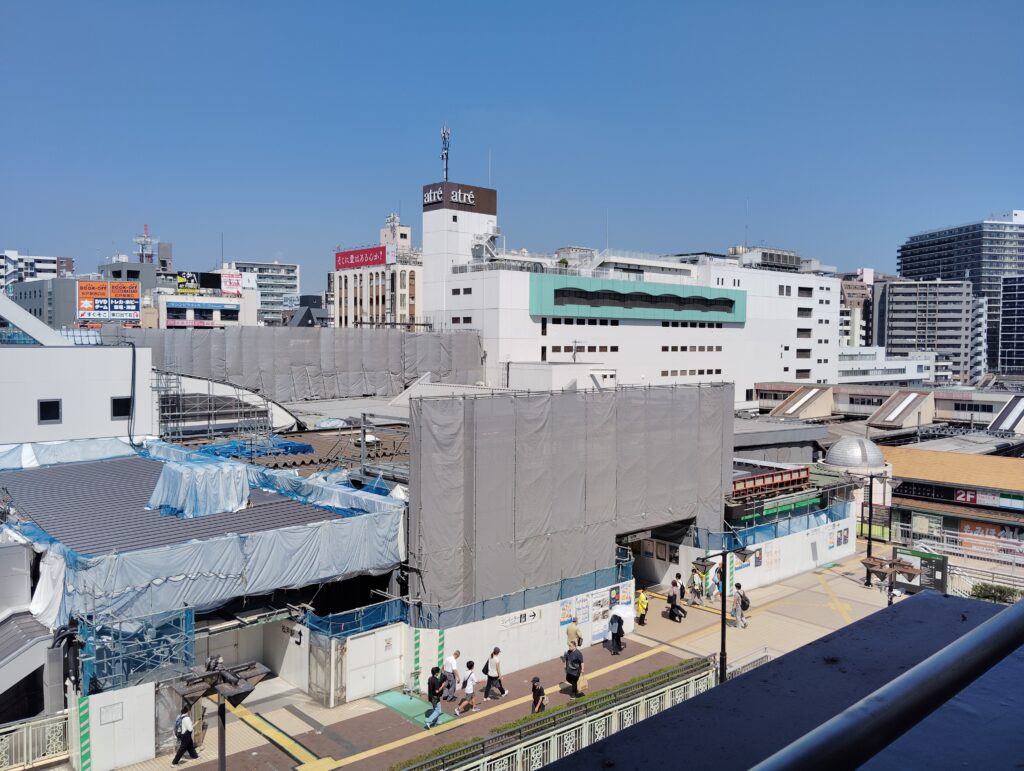 松戸駅ビル改良工事　2026年8月25日