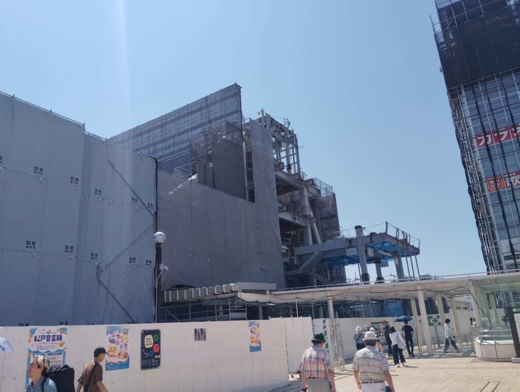 松戸駅ビル改良工事　2026年8月25日