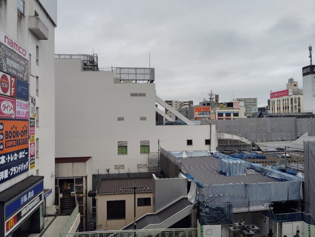 松戸駅ビル改良工事　2026年9月8日