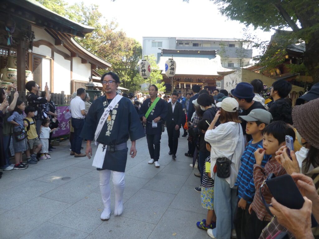 松戸神社　令和八年　神幸祭